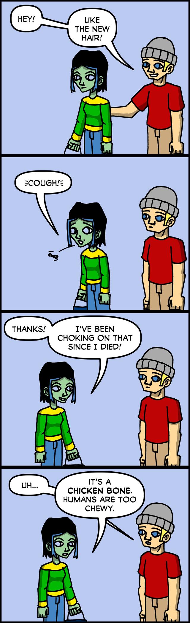 The Evil, Yet Not Very Bright, Dead comic page 13