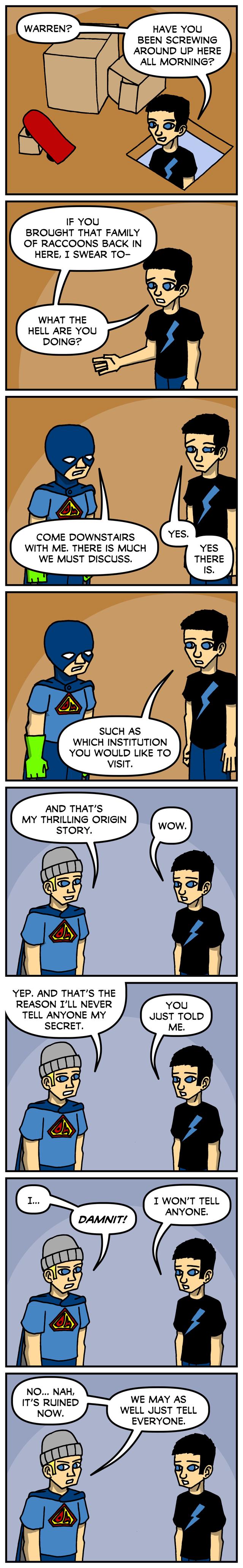 Dark Little Ray of Hope comic page 3