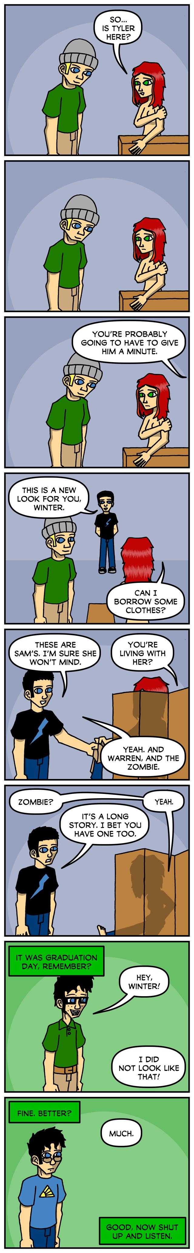 Dark Little Ray of Hope comic page 5