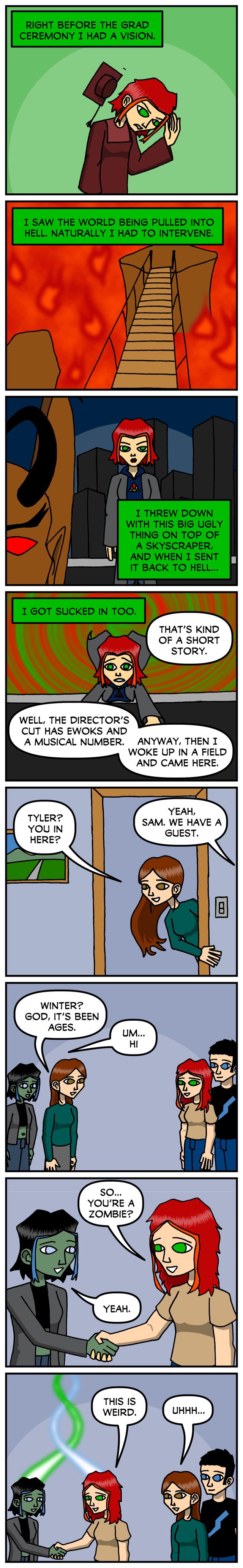 Dark Little Ray of Hope comic page 7