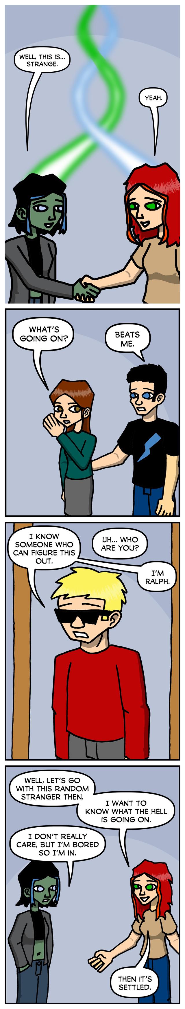 Dark Little Ray of Hope comic page 9