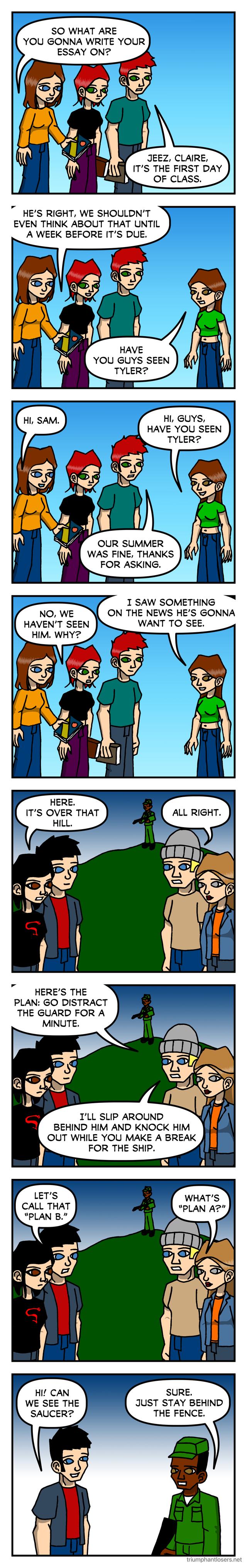 Misdirection comic page 3