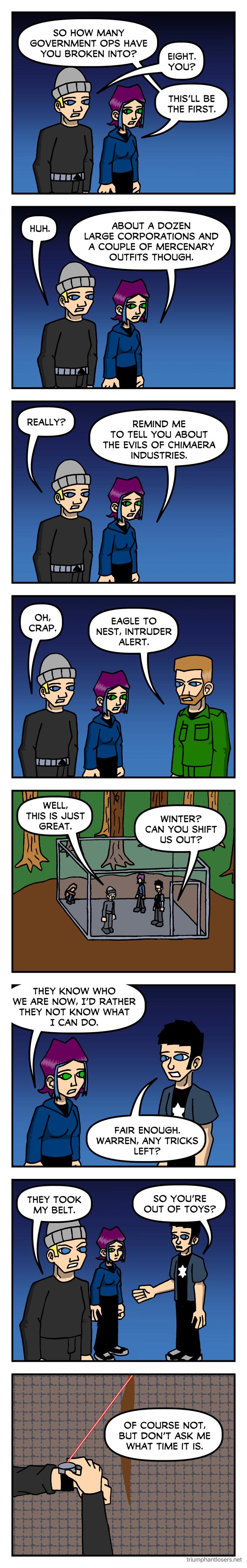 Misdirection comic page 9